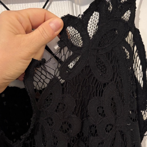 Free People Black Lace Dress - Picture 5 of 16
